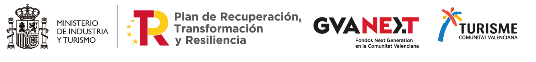 Ministerio de Industria y Turismo, Plan de Recuperación, GVA Next y Turisme Comunitat Valenciana